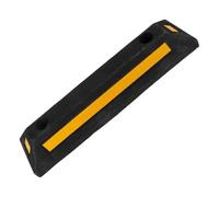 Garage parking stop, Rubber Car Stopper Multicolor 51.50x13.50x8.00cm