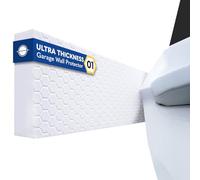 Garage Planet WP01 Garage Wall Protector Car Door Protector, Tool-Free, Designed in Australia (White, 4 Pack)