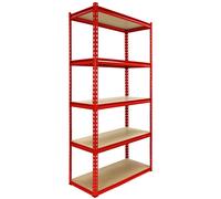 Monster Racking Z-Rax Extra Strong Steel Shelves - Red, none