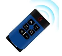 Garage Remote Cloning Device - 8 in 1 Multi Frequency Key Fob Copy Controller 300-915MHz | Compact Universal Gate Opener Remote Replacement for Garage Doors Electric Gates Home Security Access