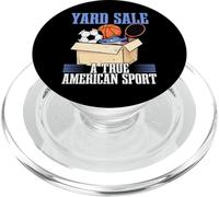Garage Sale American Sport Thrifting Yard Sale PopSockets PopGrip for MagSafe