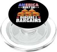 Garage Sale Design For Thrifting American Yard Sale PopSockets PopGrip for MagSafe