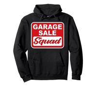 Garage Sale Squad Retro Yard Sale Team Thrifting Design Pullover Hoodie