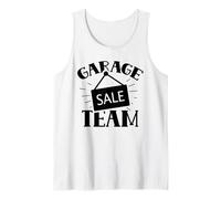 Garage Sale Team Selling Lover Seller Antique Tank Top