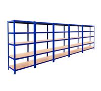Garage Shelves Shelving 5 Tier Unit Racking Boltless Heavy Duty Storage Shelf