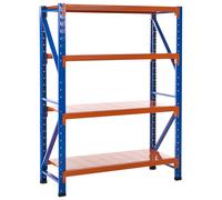 Garage Shelving FIUGGI 150 cm 200 cm Metal Orange
