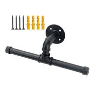 Garage Spray Hanger, Industrial Pipe Hooks, Wall Tool , Durable Holder for Outdoor Devices, Strong Spatial Storage Solution, Blower, Spray, Hoses, Ladders, Shovels, Rakes, We
