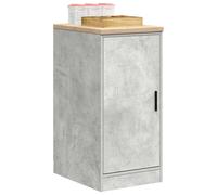 Garage Storage Cabinet Concrete Grey 40x51x85 cm Solid Wood Pine Berkfield Home Grey One Size
