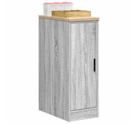 Garage Storage Cabinet Grey Sonoma 30x51x85 cm Solid Wood Pine Berkfield Home Grey One Size