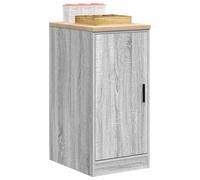 Garage Storage Cabinet Grey Sonoma 40x51x85 cm Solid Wood Pine Berkfield Home Grey One Size