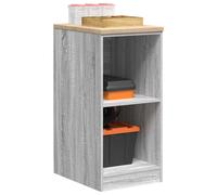 Garage Storage Cabinet Grey Sonoma 40x51x85 cm Solid Wood Pine Berkfield Home Grey One Size