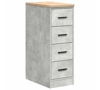 Garage storage cabinet Sonoma oak 30x51x85 cm Pinewood top 2-door 60kg workbench