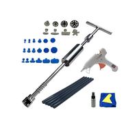 Garage Tool Car Dent Removal Repair Kit Slide Reverse Hammer 18+ Suction Cup Paintless Dent Puller Extractor Tool Duty Trolley Jack(Set 1)