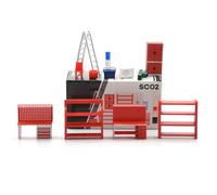 Garage Tools Dioramas Set for 1/64 Model Cars Garage Accessories Model Display Furniture Tools