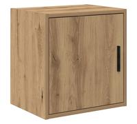Garage Wall Cabinet Artisan Oak 40x30x41cm Engineered Wood Single Door Unit Slim