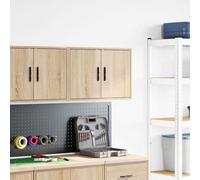 Garage Wall Cabinet Hanging Garage Storage Cupboard Tool Box Cabinet vidaXL