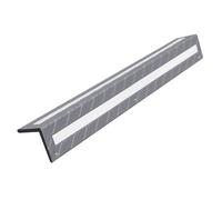 Garage Wall Guards,L-Shape Wall Corner Guard For Parking Garages, Reflective Yellow Strip Rubber Bumper, Anti-Impact Column Protector, 0.3/0.4In Thick, Red Color, 1Pcs, Durabl,Grey-8Pcs-0.9Cm