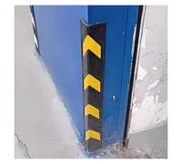 Garage Wall Guards,Reflective L-Shaped Rubber Corner Guards For Parking Columns & Garage Walls, 23.6X3.1X0.4In, Yellow Strips Wall Protectors For Safe Parking Lot Use,59.1X3.9X0.4In/150X10X1Cm