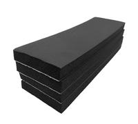 Garage Wall Protector - 4 Pieces Scratch Self Adhesive Foam Pole Padding | Resistant Automotive Parking Aid For Warehouse Parking Vehicle Van RV Truck Sedan Minivan