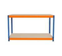 Monster Racking S-Rax 2 Tier Workbench - 150cm x 45cm x 90cm