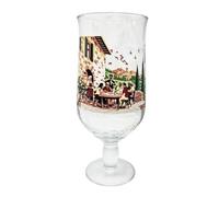 GarageBar | Birra Moretti Limited Edition Glass | Four Designs Available | 20oz Pint Nucleated Beer Glass | Official Merchandise (Share a Table)