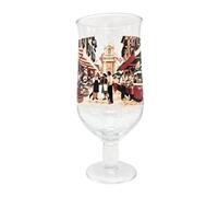 GarageBar | Birra Moretti Limited Edition Glass | Four Designs Available | 20oz Pint Nucleated Beer Glass | Official Merchandise (Mercato)