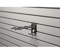 GaragePride Evopanel Garage Multi-Purpose Hook Black 240mm Long Epmph