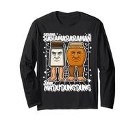 Garamararam-Dan-Madudungdung Italian-Brainrot Funny Gen Z Long Sleeve T-Shirt