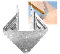 Garaook Hurricane Ties for Rafter 50 Pack, 16-Gauge Hurricane Straps, Hot Dip Galvanized Rafter Ties Brackets, Joist Hangers