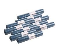 Garbage bags 250 pieces 120L Blue waste bags trash bags sacks 70x110cm