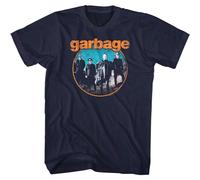 Garbage Band Strange Little Birds Men's T Shirt Shirley Manson Rock Concert. Black L