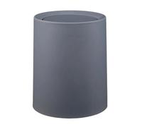 Garbage Can for Desktop - Double-Compartment Container - Desktop Round Trash Can,for Bathroom Bedroom Dorm Restroom Nightstand Paper Scraps Cotton Swabs Tissue