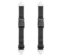 Garbage Can Locks for Animals | Security Strap for 30-50 Gallon Garbage Cans | Safety Locking Reusable Straps for Dog Toddler Kitchen Raccoons Outdoor Foxes Cat Patio