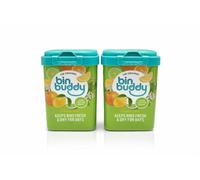 Garbage Can Odor Absorber and Freshener, Citrus Fragrance, Moisture Control Trash Bin Deodorizer, Long Lasting - Pack of 2