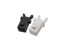 Garbage Can Switch Door Lock Self-locking Switches For MS Trash Can Set Top Box Door Cover Storage Box Repair IDGTTLDF(White 50Pcs)