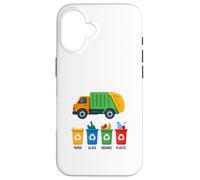 Garbage Day Recycling Truck Kids Boys Toddlers Girls Trash Case for iPhone 16
