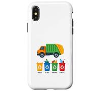 Garbage Day Recycling Truck Kids Boys Toddlers Girls Trash Case for iPhone X/XS