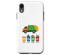 Garbage Day Recycling Truck Kids Boys Toddlers Girls Trash Case for iPhone XR