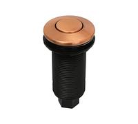 Garbage Disposal Air Switch with Air Hose, Sink Top Push Button Replacement for Air Switch Garbage/Waste Disposal Outlet - Akicon (Copper)