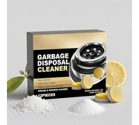 Garbage Disposal Cleaner and Deodorizer - 12 Tablets, Dual-Color Effervescent Disposal Cleaner, Removes Stubborn Food Residue & Grease Buildup, Freshens Sink Drain, Septic Safe (1Box)