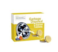 Garbage Disposal Cleaner Tablets For Kitchen Sink Care | Garbage Disposal Cleaning Tablets for All Sinks Maintains Performance(1pcs)
