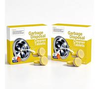 Garbage Disposal Cleaner Tablets For Kitchen Sink Care | Garbage Disposal Cleaning Tablets for All Sinks Maintains Performance(2pcs)