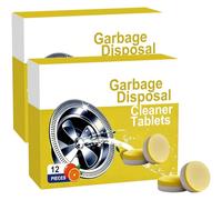 Garbage Disposal Cleaner Tablets, Method Daily Kitchen Cleaner, Powerful Foaming Tablets, Eliminates Odor, Fights Grease & Buildup (2pcs)
