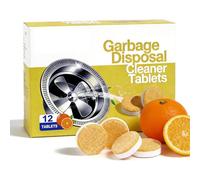 Garbage Disposal Cleaner Tablets, Sink Cleaner and Deodorizer, Disposal Cleaners and Deodorizer, Natural Formula Cleans Sink Grind Chamber & Drainpipe (1pcs)