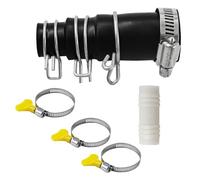Garbage Disposal Dishwasher Connector Kit,Dishwasher Drain Hose Adapter Kit for Compatible with Insinkerator Garbage Disposals With 3 Hose Clamp and 3 Clamps