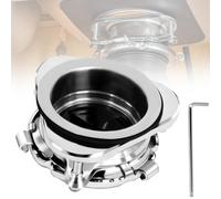 Garbage Disposal Flange Kit, 3-Bolt Stainless Steel, 3-1/2 Inch Sink Hole