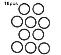 Garbage Disposal Rubber Sink Seal 80032, 110 mm, for inSinkErator, Black Silicone Gasket Replacement for FLG-Seal, Compatible with Garbage Disposal Drainage Systems(10pcs)