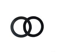 Garbage Disposal Rubber Sink Seal Replacement Part 80032 for FLG-Seal Black Compatible with For inSinkErator Drainage Systems (2pcs)
