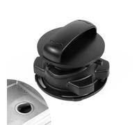 Garbage Disposal Stopper, 75257 Garbage Disposal Magnetic Stopper for ISE Cover Control Disposer, Garbage Disposal Cap Compatible with 75052/74052/74094/74275, ABS Black Kitchen Aid Disposal Stopper
