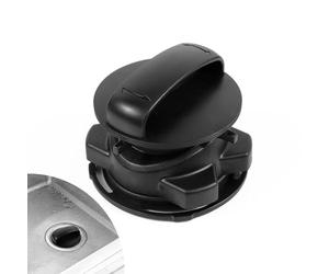 Garbage Disposal Stopper, 75257 Garbage Disposal Magnetic Stopper for ISE Cover Control Disposer, Garbage Disposal Cap Compatible with 75052/74052/74094/74275, ABS Black Kitchen Aid Disposal Stopper